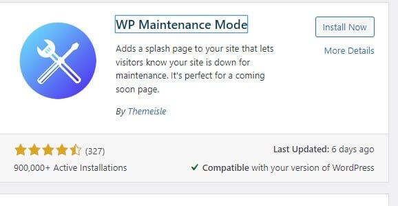 Wp maintanance mode plugin