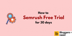 Semrush free trial
