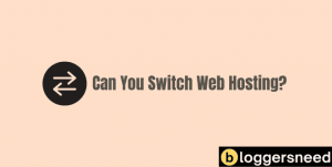 Changing web hosting