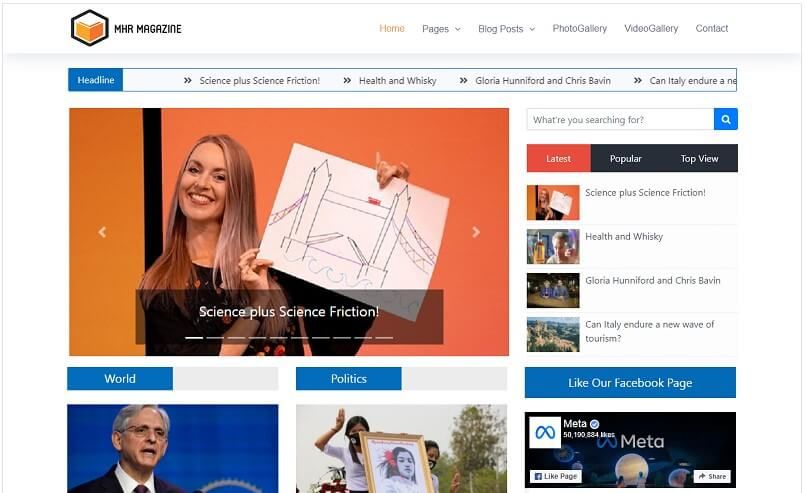 Mhrmagazine Magazine Wordpress Theme Mhrmagazine magazine wordpress theme