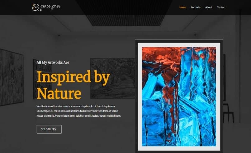 Artist Wordpress Theme Artist wordpress theme