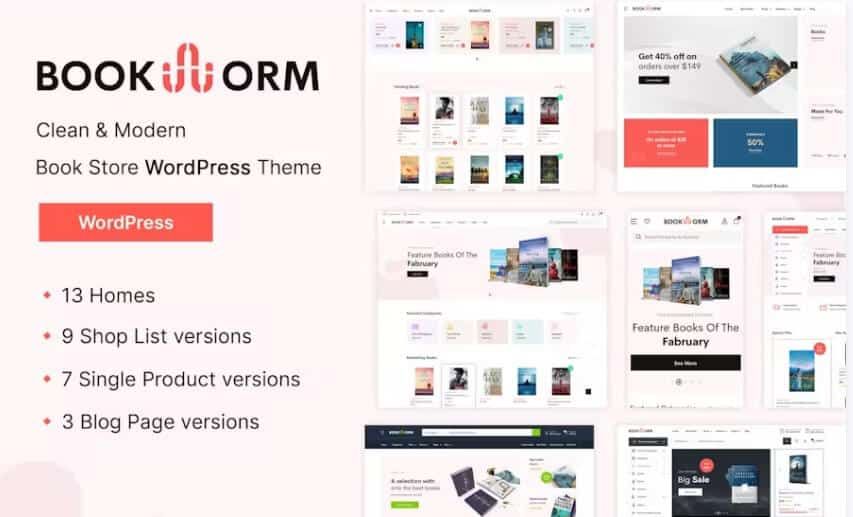 Bookworm - Bookstore &Amp; Bookshop Woocommerce Theme Bookworm - bookstore & bookshop woocommerce theme