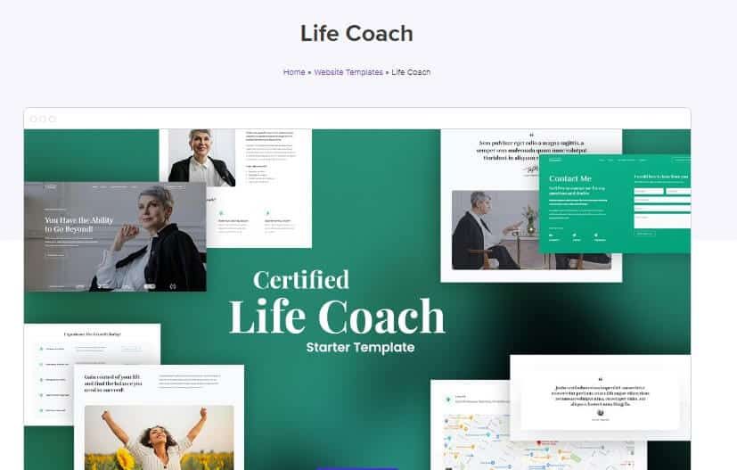 Life coaching wordpress theme