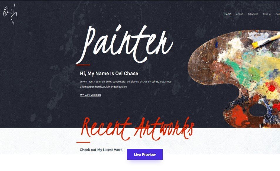 Painter Wordpress Theme Painter wordpress theme