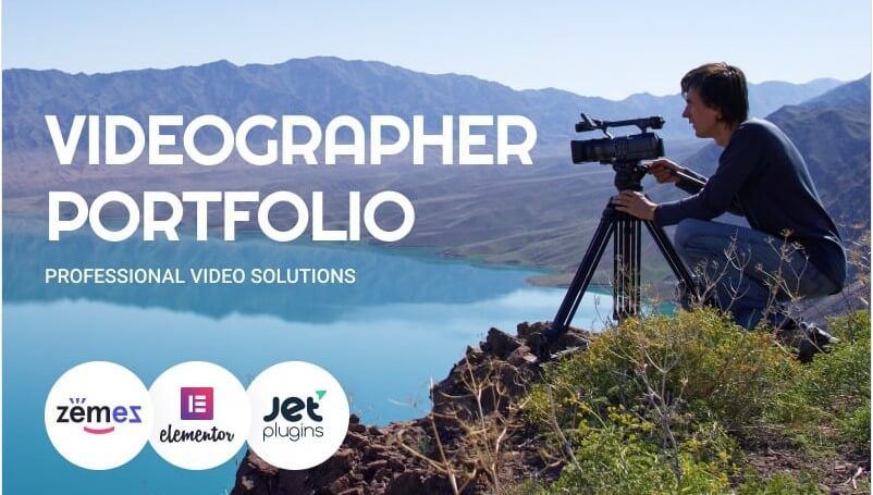 Videographer Portfolio Wordpress Themes For Videographers Videographer portfolio wordpress themes for videographers