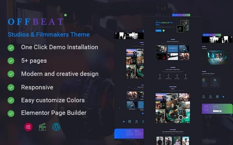 Offbeat - movie studios filmmakers theme