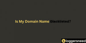 Domain blacklist check