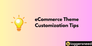 Customizing ecommerce theme