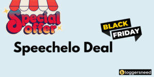Speechelo black friday deal