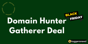 Domain hunter gatherer black friday