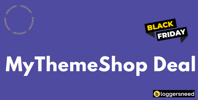 Mythemeshop black friday deal