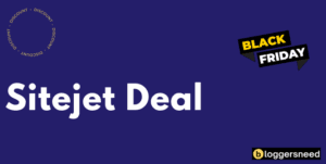 Sitejet black friday deal