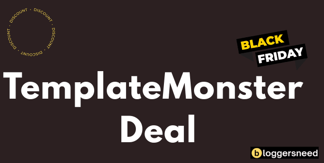 Templatemonster black friday deal