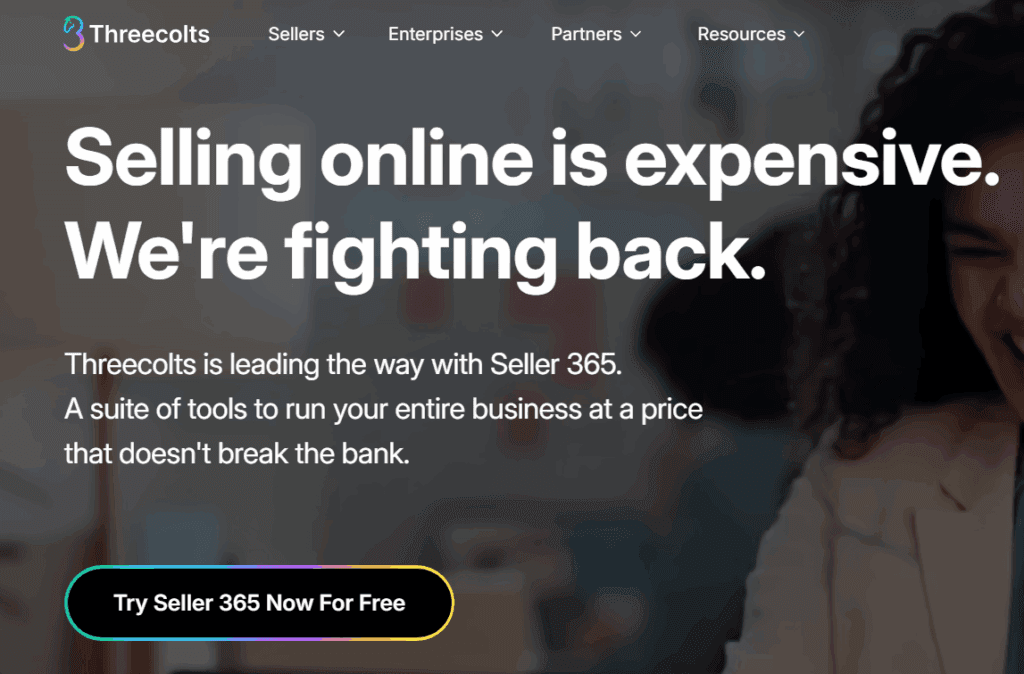 Threecolts seller 365 interface