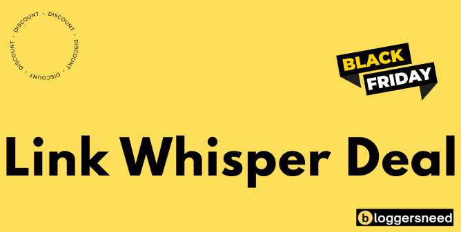 Link whisper black friday deal