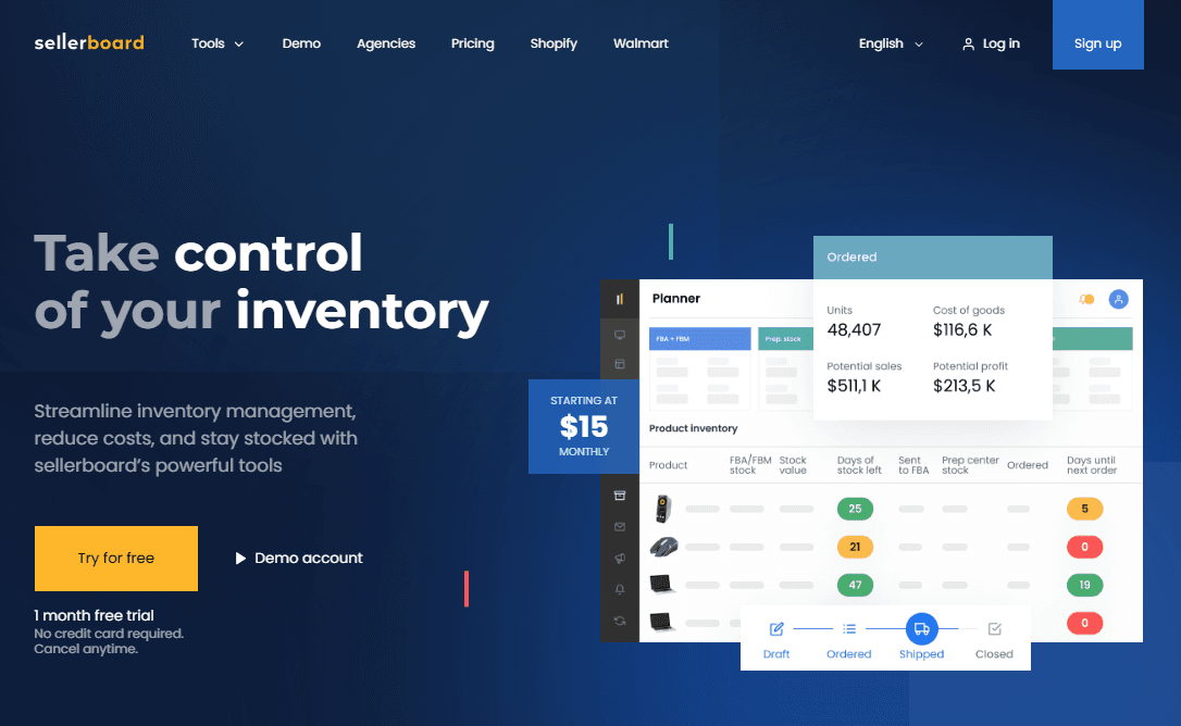 Sellerboard Control Inventory Software Sellerboard control inventory software