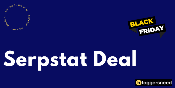 Serpstat black friday deal