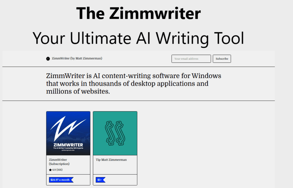Zimmwriter
