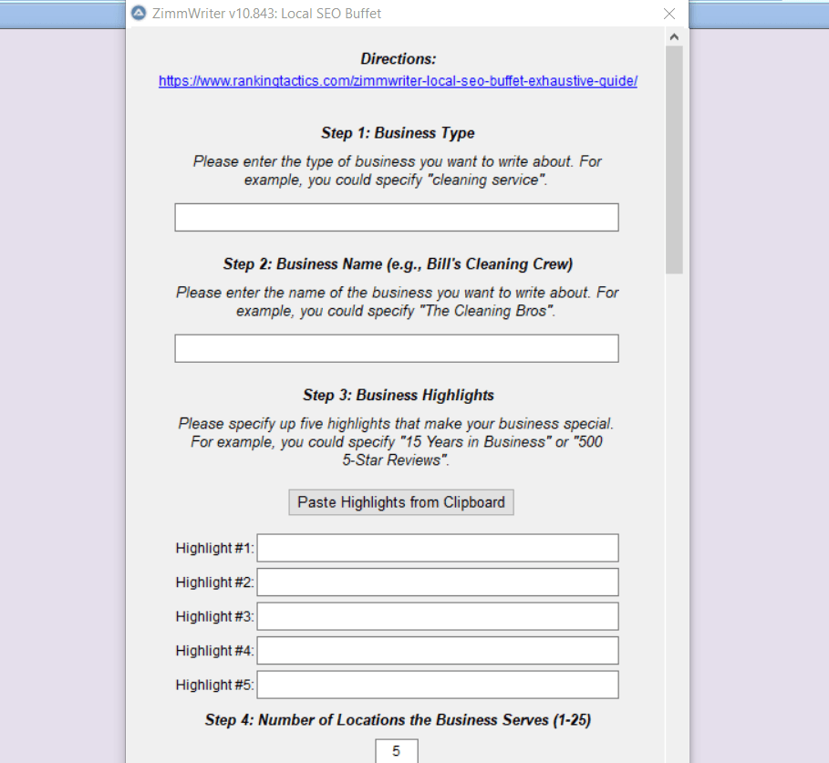 Zimmwriter Local Seo Buffer 1 Zimmwriter local seo buffer 1