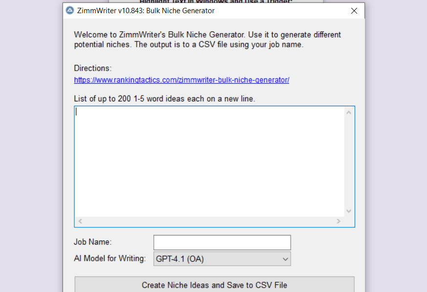 Zimmwriter Niche Finder Zimmwriter niche finder