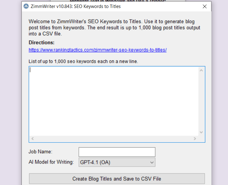 Zimmwriter seo keyword to titles