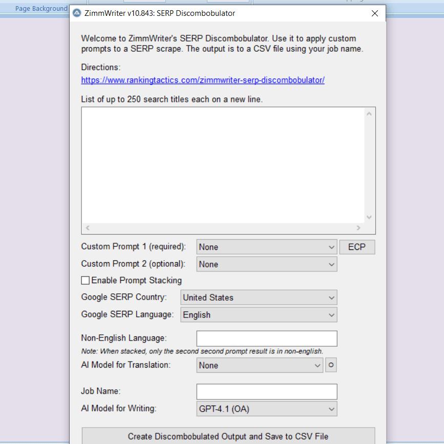 Zimmwriter Serp Discombobulator Review Zimmwriter serp discombobulator review