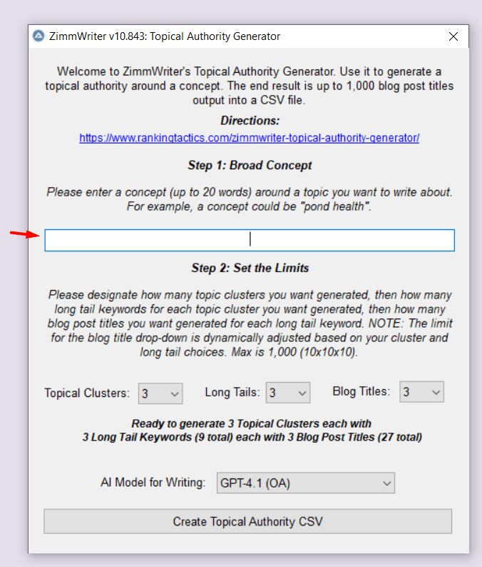 Zimmwriter Topical Authority Generator Zimmwriter topical authority generator