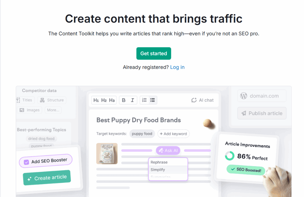 Semrush Ai Writer Interface —Alternative To Scalenut Semrush ai writer interface —alternative to scalenut