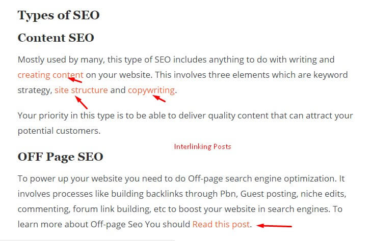 Inter Linking Posts To Get Visitors Inter linking posts to get visitors