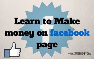 Make money on facebook