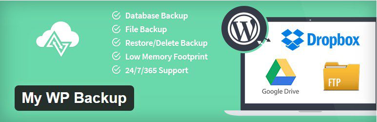 My wp backup best wordpress plugin