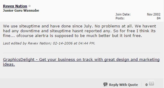 Siteuptime Users Testimonials Siteuptime users testimonials