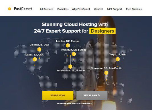 Fastcomet is the best wordpress hosting for small business