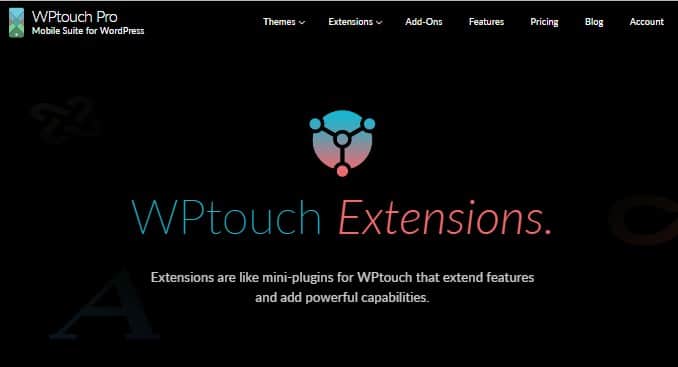 Wptouch extensions