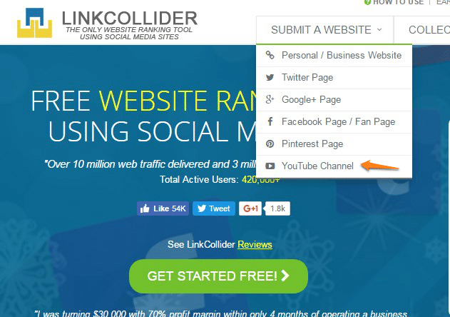 Linkcollider