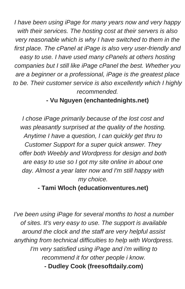 Customer feedback