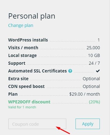 Showing The 20% Off Wp Engine Discount Code Showing the 20% off wp engine discount code
