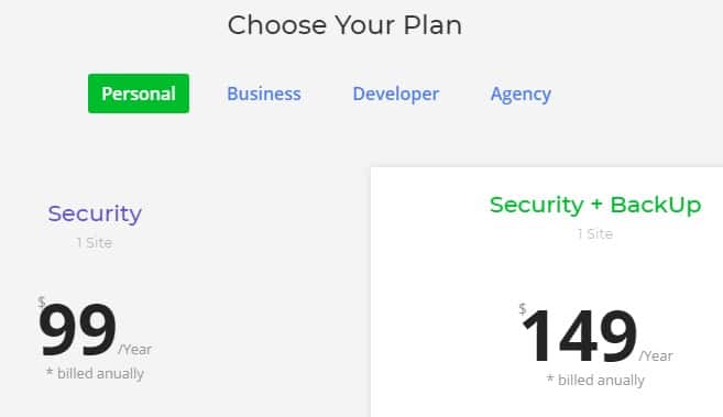 Malcare Pricing Plans Malcare pricing plans