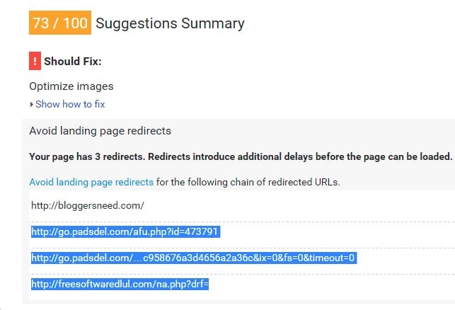 Virus Multiple Redirects Virus multiple redirects
