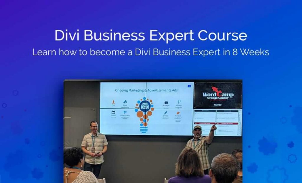 Divi’s business expert course discount wpgears