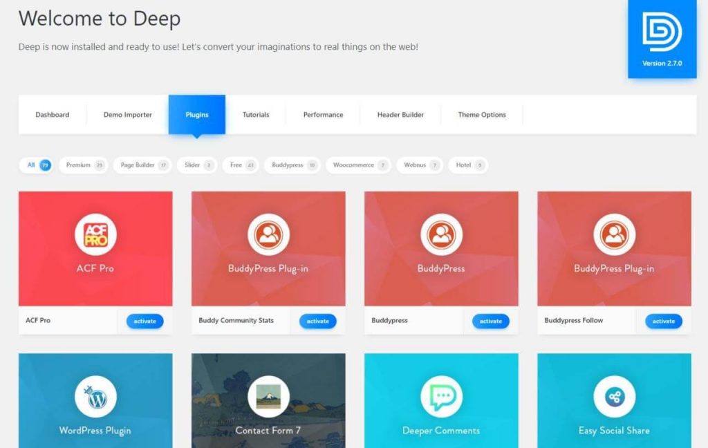 Deep Plugins Deep plugins