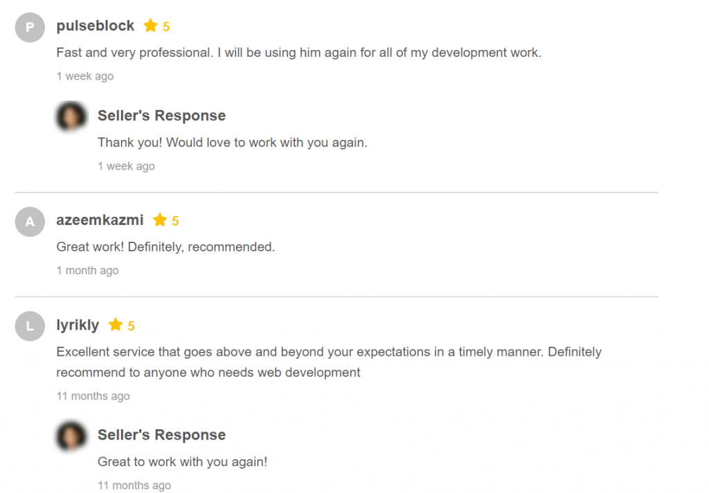 Users Testimonails Example Users testimonails example