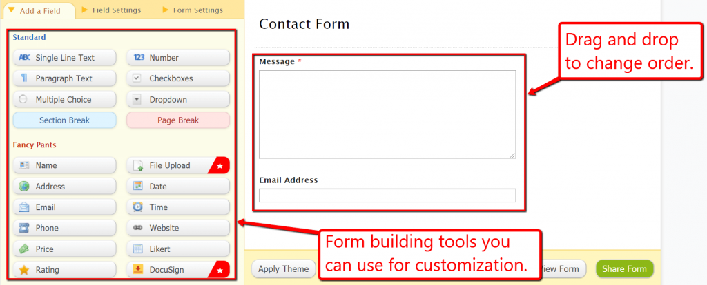 Wufoo Contact Form Wufoo contact form