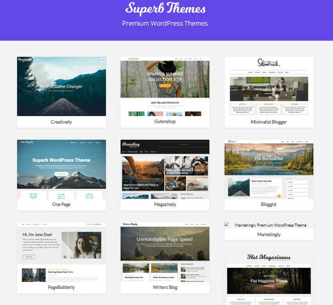 Premium Superbthemes Premium superbthemes