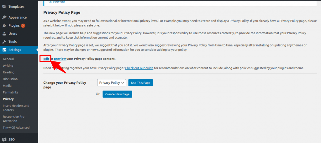 Privacy Policy Privacy policy