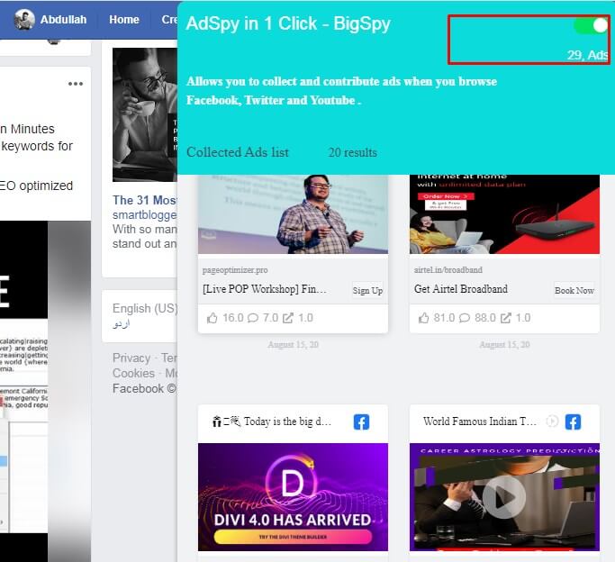 Adspy Chrome Extension Adspy chrome extension