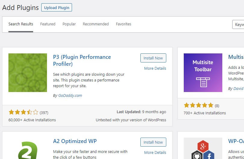 P3 performance plugin