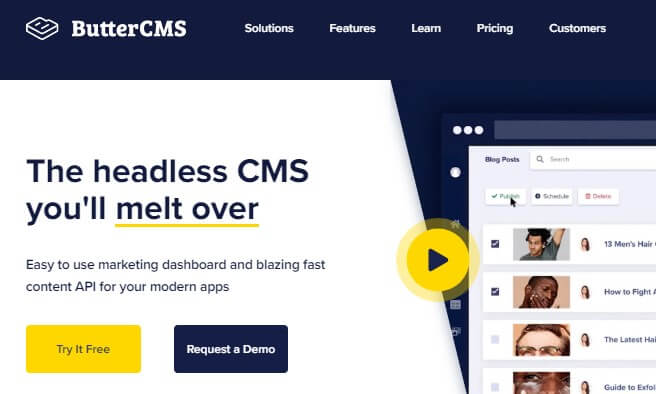 Butter headless cms