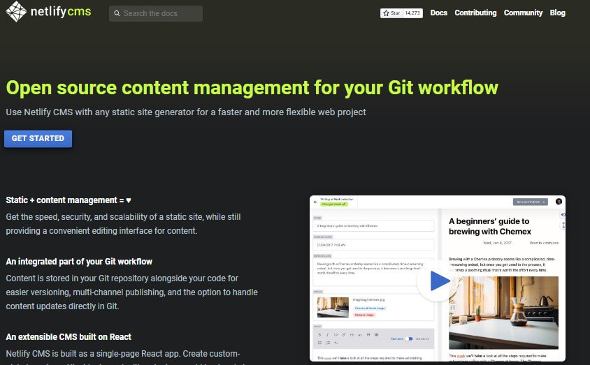 Netlify cms