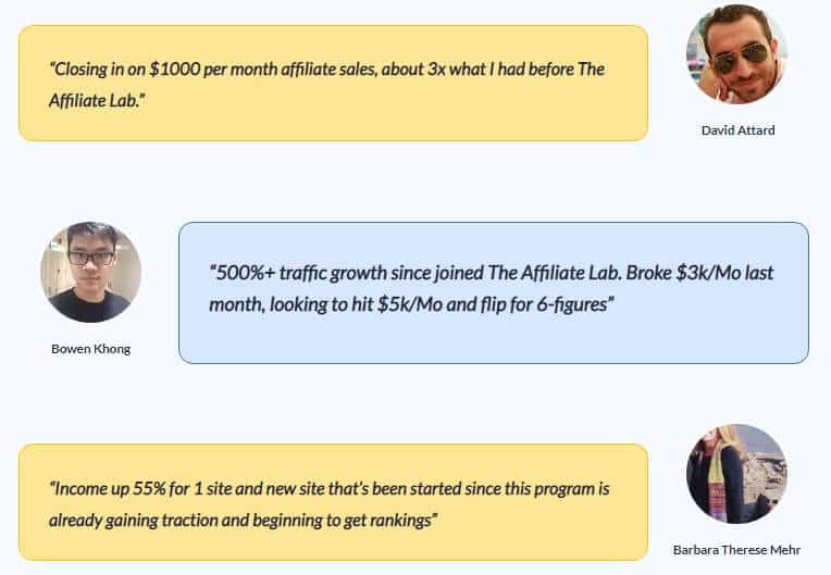 Affiliate Lab Testimonial Affiliate lab testimonial